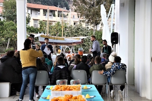 Gli studenti di Sorrento a Villa Fiorentino per lo “Spremuta Day”