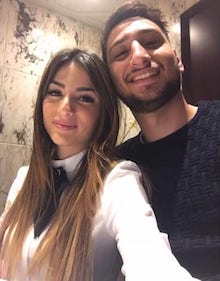 Il portiere della Nazionale Donnarumma si sposa in costiera sorrentina