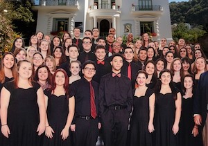 Alla Villa Fiorentino di Sorrento concerto del Chorus International