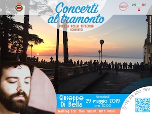 Domani sera a Sorrento concerto di Giuseppe Di Bella