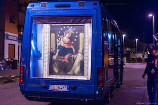 Questa sera il pellegrinaggio Sorrento-Pompei