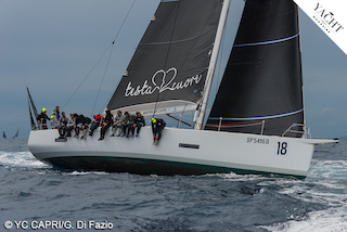 Grande vela nel golfo di Napoli con la Rolex Capri Sailing Week 2019