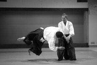 A Sorrento il maestro di aikido Yoshinobu Takeda