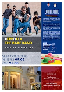 Stasera a Sorrento concerto di Pepp Oh & The Babe band