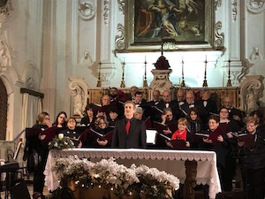 A Sorrento concerto della corale Santa Maria del Lauro di Meta