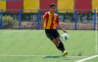 Fernando De Gennaro da Vico Equense alla sfida alla Roma con la maglia del Benevento