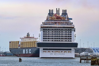 01 March 2019, MSC Bellissima at Southampton