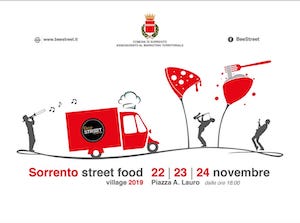 A Sorrento appuntamento con lo Street Food Village 2019