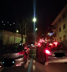 Problemi di traffico a Meta, la segnalazione