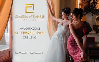 Claudia Attianese inaugura il suo atelier a Sant’Agnello