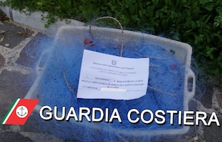 Da datterari in costiera sorrentina a pescatori di frodo a Castellammare, sanzionati