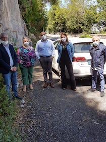 Sopralluogo per rifare l’asfalto della provinciale Sorrento-Massa Lubrense