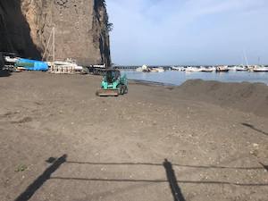 Oggi la spiaggia libera di Sant’Agnello chiusa per lavori