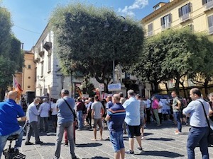 A Sorrento manifestazione dei lavoratori del turismo