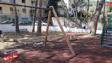 Una nuova area giochi per bambini nel centro di Sorrento