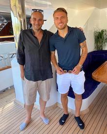 Relax nel golfo di Napoli per il neo capocannoniere e Scarpa d’Oro Ciro Immobile