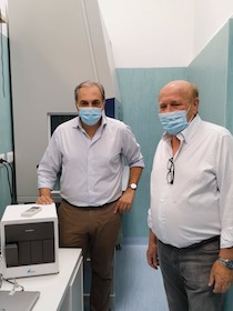 Federalberghi e Fondazione Sorrento donano all’ospedale apparecchio per i test veloci Covid