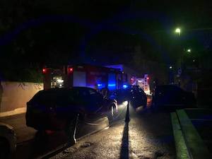 Incendio in un’autorimessa di via Marziale a Sorrento