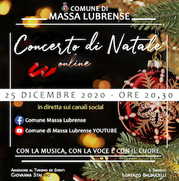 Concerto di Natale in streaming da Massa Lubrense