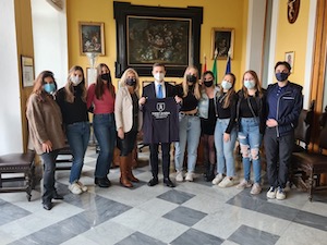 Studenti Usa in visita al Comune di Sorrento