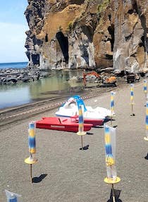 Al via il ripascimento della Marina di Cassano, spiaggia chiusa