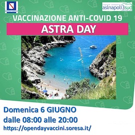 Un altro open day vaccinale aperto a tutti nell’Asl Napoli 3 Sud