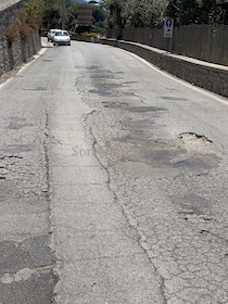 Da oggi chiude di nuovo la strada Sorrento-Massa Lubrense