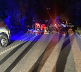 Pauroso incidente nella notte in costiera sorrentina – foto –