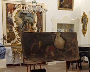 Al Museo Correale di Sorrento esposta per alcune ore “La Maddalena” di Andrea Vaccaro – video –