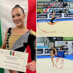 Elena D’Esposito bronzo alle finali di ginnastica ritmica