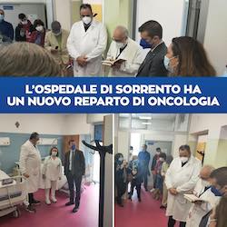Nuovo reparto di Oncologia per l’ospedale di Sorrento