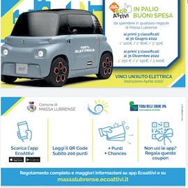 A Massa Lubrense un’auto elettrica e buoni spesa in palio per i cittadini “ecoattivi”