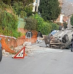 Incidente mortale nel centro di Sorrento