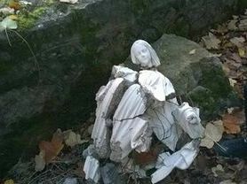 Distrutta la Madonnina della strada per monte Faito