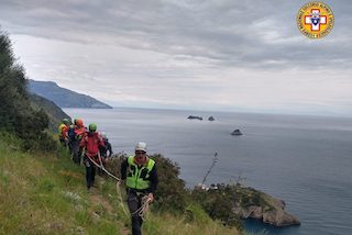 Turista ferita durante escursione a Massa Lubrense