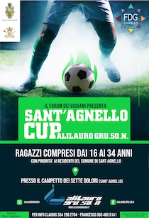 Parte il torneo di calcio Sant’Agnello Cup