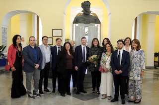 La vice presidente della Commissione europea in visita al Comune di Sorrento