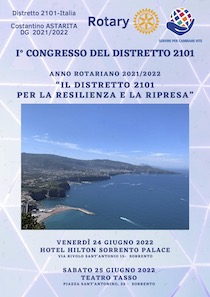 A Sorrento la festa per il primo anno di vita del distretto Rotary Campania