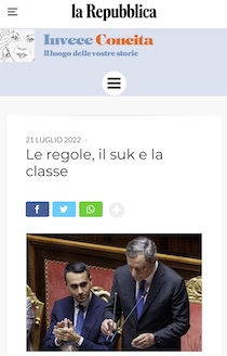 Gaffe di Concita De Gregorio su Massa Lubrense e le scuole italiane