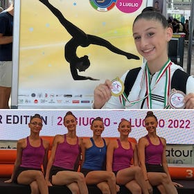 Titolo italiano per Claudia Rispoli della Ginnastica Sorrento