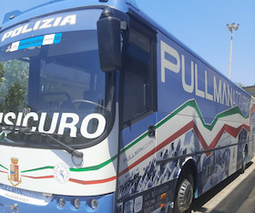 A Sorrento il Pullman Azzurro per la sicurezza stradale