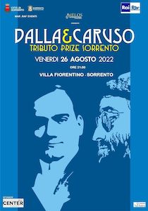 A Sorrento tributo a Lucio Dalla ed Enrico Caruso. Premiata Katia Ricciarelli