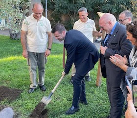 Piantato l’albero della vita nella villa comunale di Sorrento