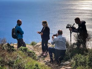 Le telecamere Rai con Di Palma alla scoperta della costiera sorrentina