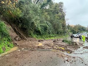 Domani allerta dissesto idrogeologico in penisola sorrentino-amalfitana