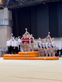 Il Cag Penisola Sorrentina campione d’Italia di ginnastica artistica