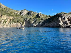 Stamattina immersione a Ieranto per i ragazzi dell’Area penale di Napoli