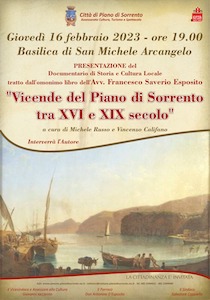 Un libro ed un documentario sulla storia di Piano di Sorrento