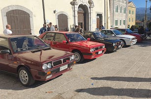 A Sorrento raduno di mitiche Lancia Delta HF Integrale