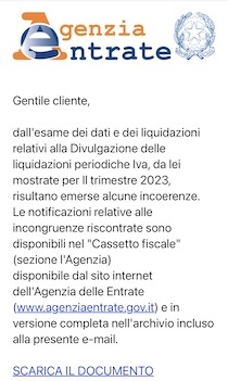 Occhio alle false mail dell’Agenzia delle Entrate